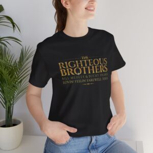 The Righteous Brothers Logo Tee — Vintage Soul Music Band T-Shirt